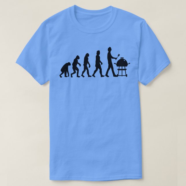 Camiseta Evolução Barbeque (Frente do Design)