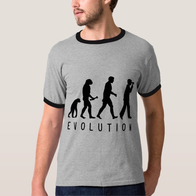 Camiseta Evolução: Birder (Frente)