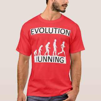 Camiseta Evolução Correndo Engraçado Hobby 2