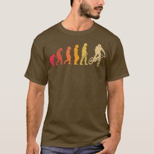Camiseta Evolução da BMX Retroativa Evolução da Vintage Des