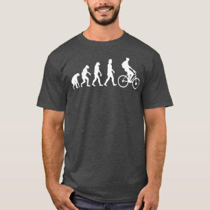 Camiseta Evolução da Condução de Bicicletas 3