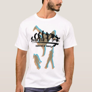 Camiseta Evolução da dança