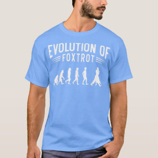Camiseta Evolução Da Dança De Fotrot