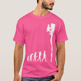 Camiseta Evolução Da Humanidade Escalada Esportiva Escalada