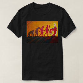 Camiseta Evolução da rocha