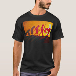 Camiseta Evolução da rocha
