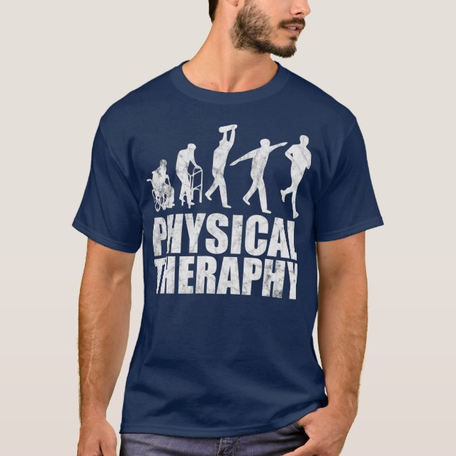 Camiseta Evolução Da Terapêutica Física _10 (Frente)