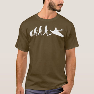 Camiseta Evolução das Canoagens de Kayaking