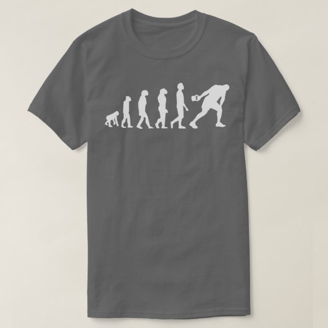 Camiseta Evolução das fatias de gelo no inverno curling 2 (Frente do Design)