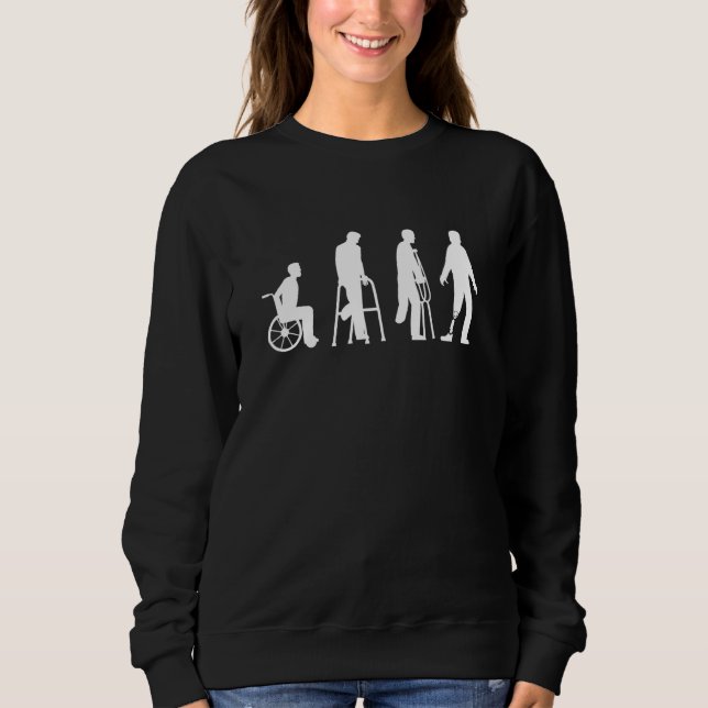 Camiseta Evolução de amputados (Frente)