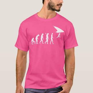 Camiseta Evolução de Assegurar Planador Vôo Planador Assegu
