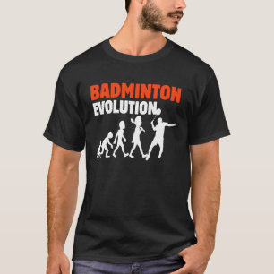 Camiseta Evolução de Badminton