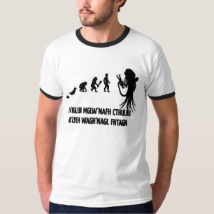 Camiseta Evolução de Cthulhu