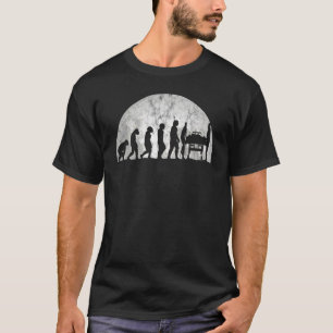Camiseta Evolução De Emergência Da Emergência Humana Ph