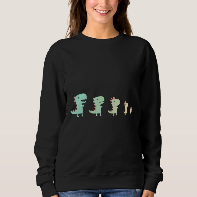Camiseta Evolução de frango (Frente)