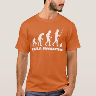 Camiseta Evolução de Koala