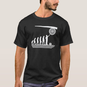 Camiseta Evolução de Mecânico de Aeronaves Técnico de Avia