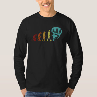 Camiseta Evolução de Pontas de Seta Arrostos Arrostos Colun