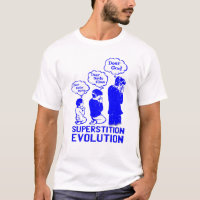 evolução de superstição engraçada