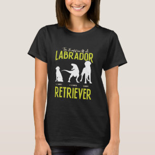 CAMISETA EVOLUÇÃO DE UM TITULAR DE RECUPERAÇÃO DE LABRADOR