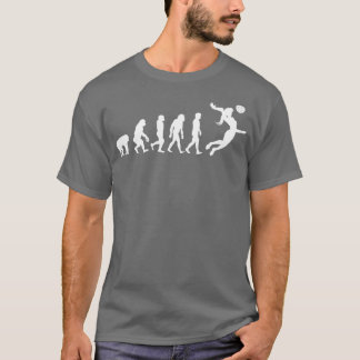 Camiseta Evolução de uma Garota de Voleibol 1