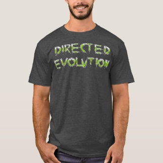 Camiseta Evolução Direcionada Arte Gráfica de Palavras de D