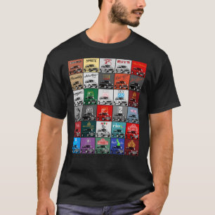 Camiseta Evolução do adesivo Mini - edições especiais