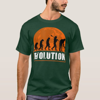 Camiseta Evolução Do Agricultor Humano Evolução Engraçada D