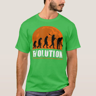 Camiseta Evolução Do Agricultor Humano Evolução Engraçada D