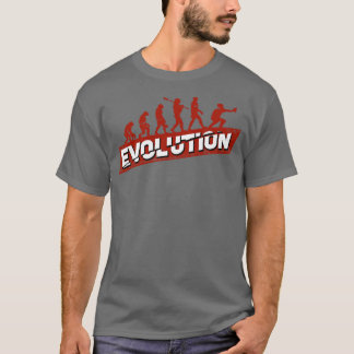 Camiseta Evolução do Baseball Softball Catcher