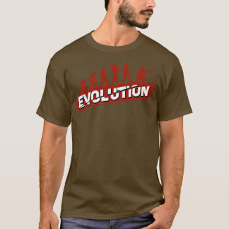 Camiseta Evolução do Baseball Softball Catcher