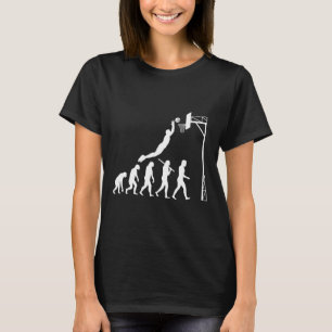 Camiseta Evolução do basquete