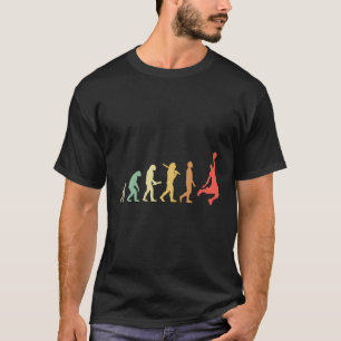 Camiseta Evolução Do Basquete Para Jogadores De Basquete