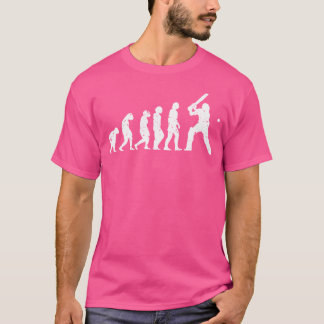 Camiseta Evolução Do Críquete