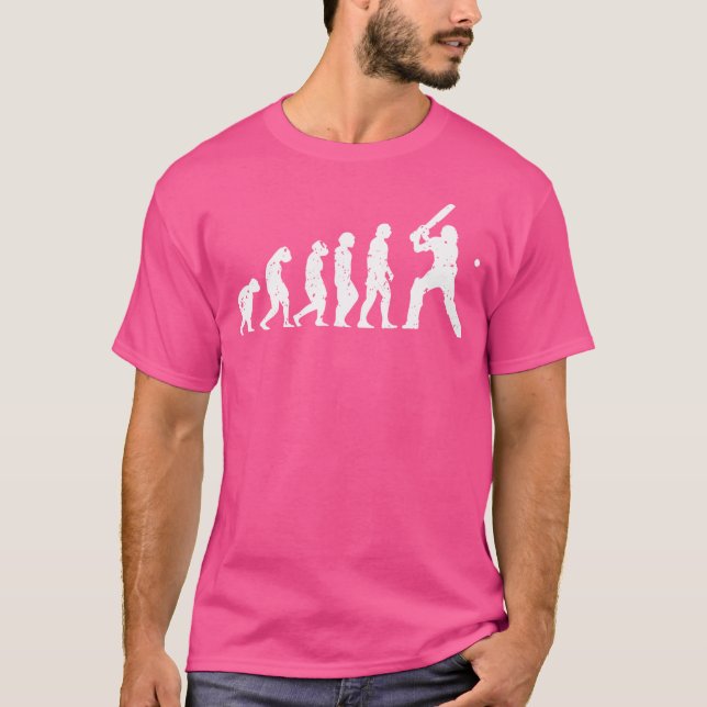 Camiseta Evolução Do Críquete (Frente)