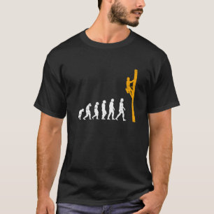 Camiseta Evolução Do Engenheiro Elétrico De Lineman Para