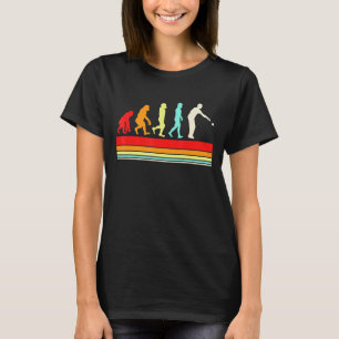 Camiseta Evolução do Estilo da Vintagem Retroativa do Homem