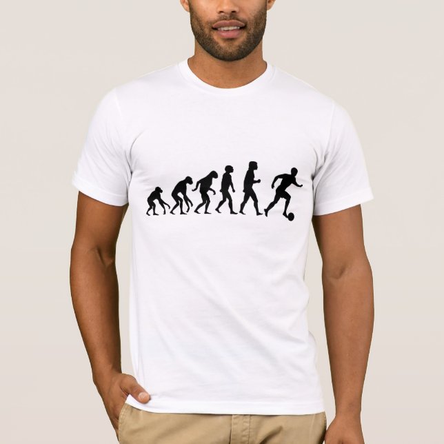 Camiseta Evolução do futebol (Frente)