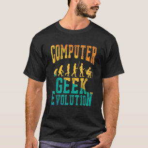 Camiseta Evolução do Geeks de Computador Geeks de Computado