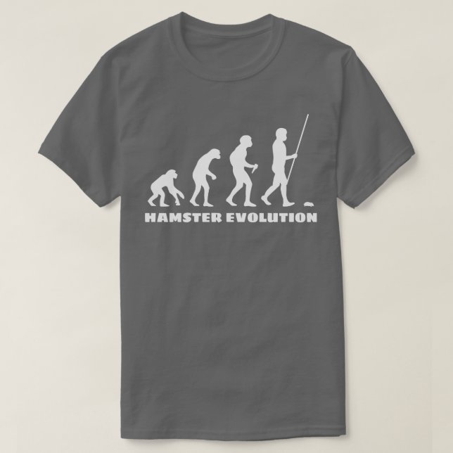 Camiseta Evolução do Hamster (Frente do Design)