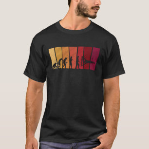 Camiseta Evolução do homem Calisthenics Retro Vintage Stree