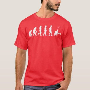 Camiseta Evolução do Homem e da Pesca