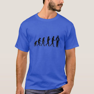 Camiseta Evolução Do Homem - Remo De Materiais Perigosos