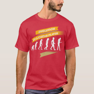 Camiseta Evolução Do Id Do Jogador De Violão