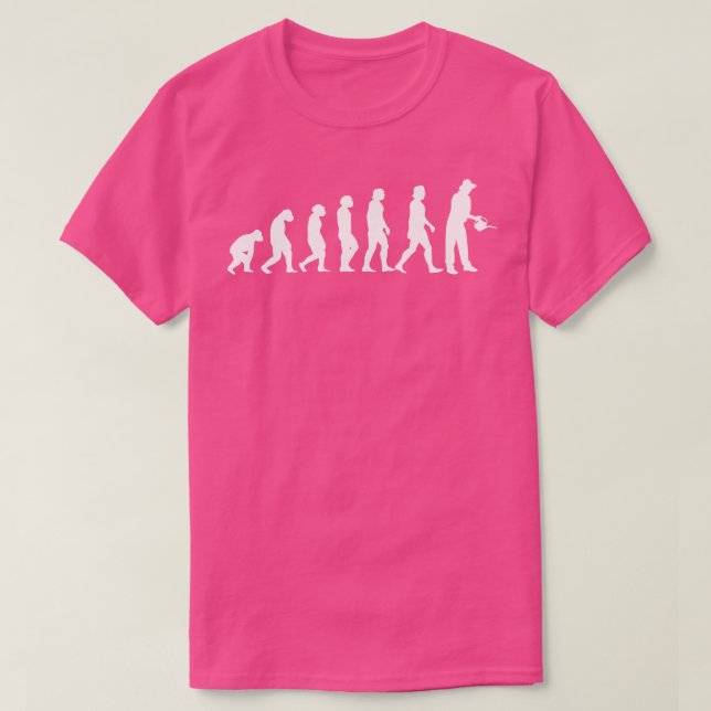 Camiseta Evolução do jardineiro 1 (Frente do Design)