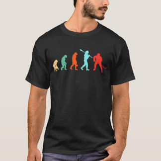 Camiseta Evolução do jogador de hóquei