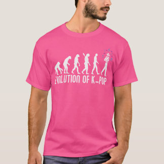 Camiseta Evolução do K-Pop