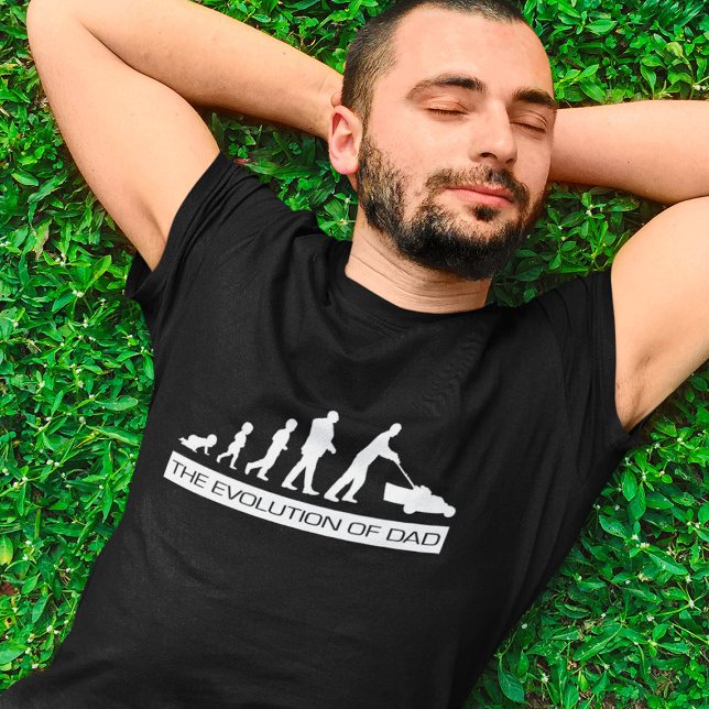Camiseta Evolução do Pai - Dia de os pais (Criador carregado)
