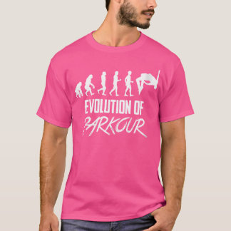 Camiseta Evolução do Parkour Feminino