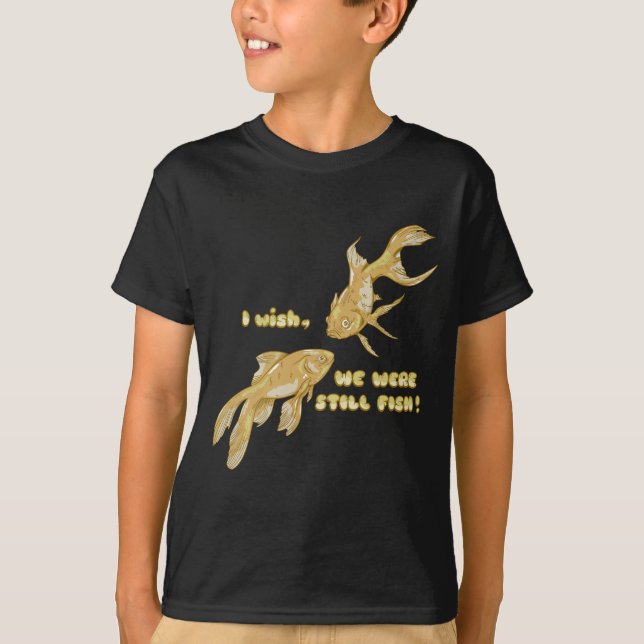 Camiseta Evolução do peixe (Frente)